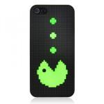 Black Pac-Man Pixel Case for iPhone 5