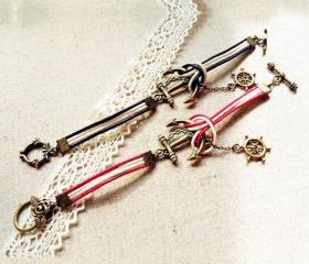Couple Anchor Navy Style Bracelets