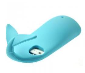 Silicon Whale Shpae Case For iPhone5