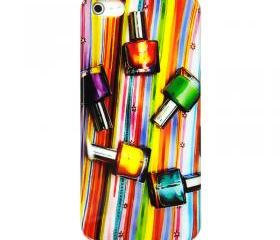 Colorful Nail Polish Phone Case For iPhone 5